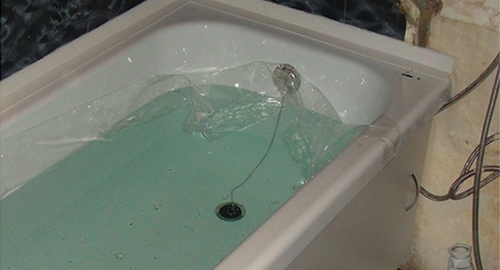 Установкой акрилового вкладыша | Кирс